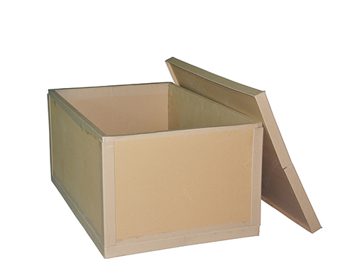 Honeycomb cardboard boxes and wooden 