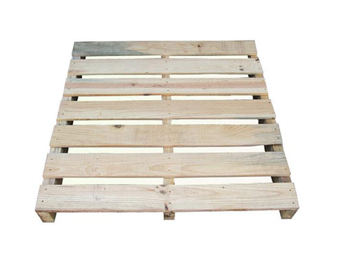 Solid wood pallet